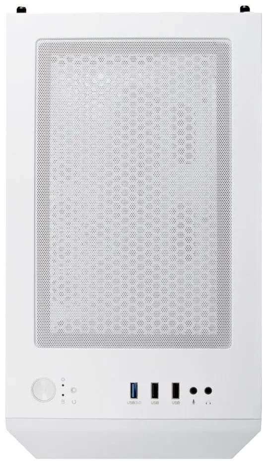 Корпус mATX SILVERSTONE Fara SST-FAH1MW-PRO, Mini-Tower, без БП,  белый [g410fah1mwp0020]